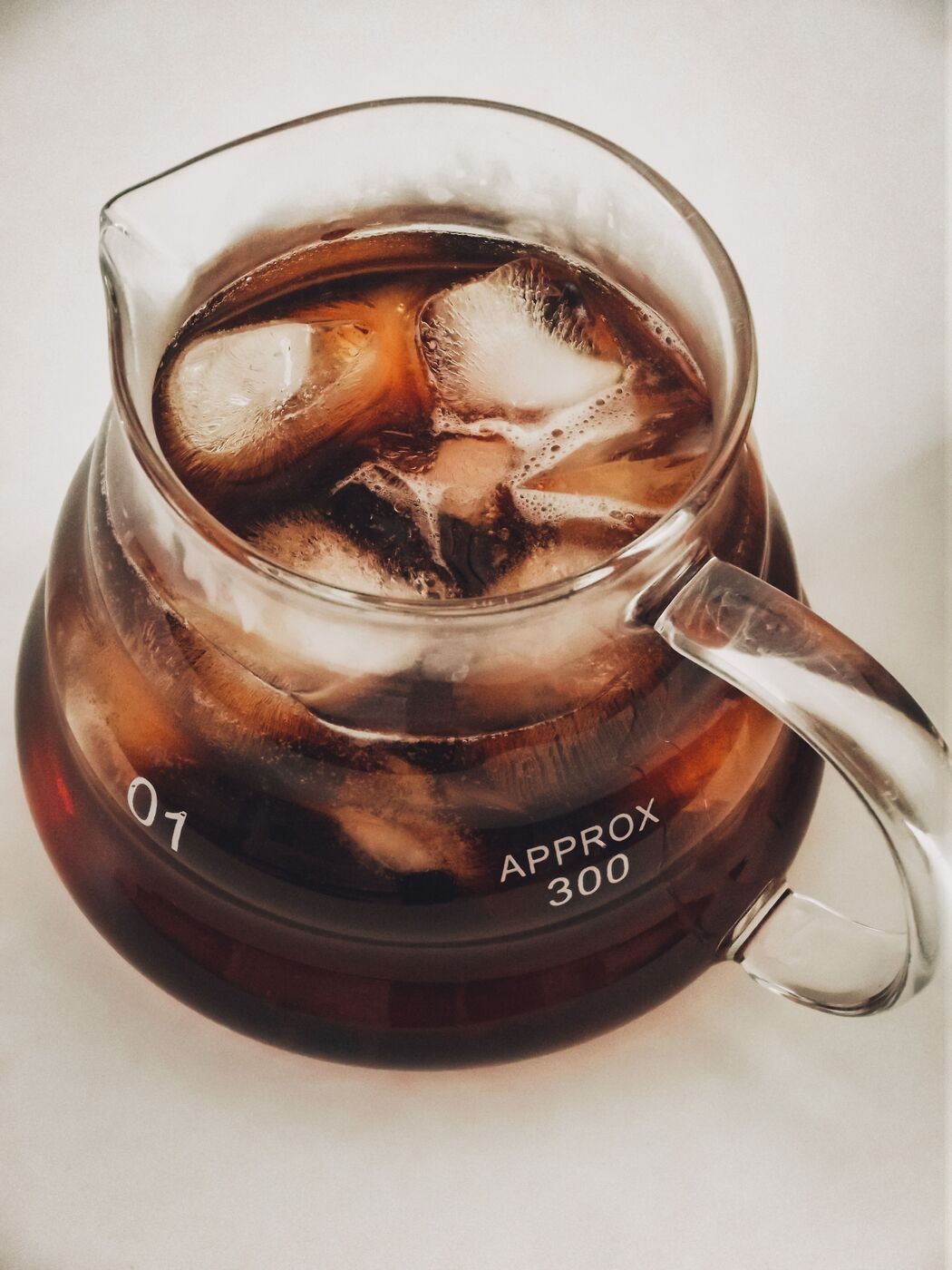 Cold brew over ice